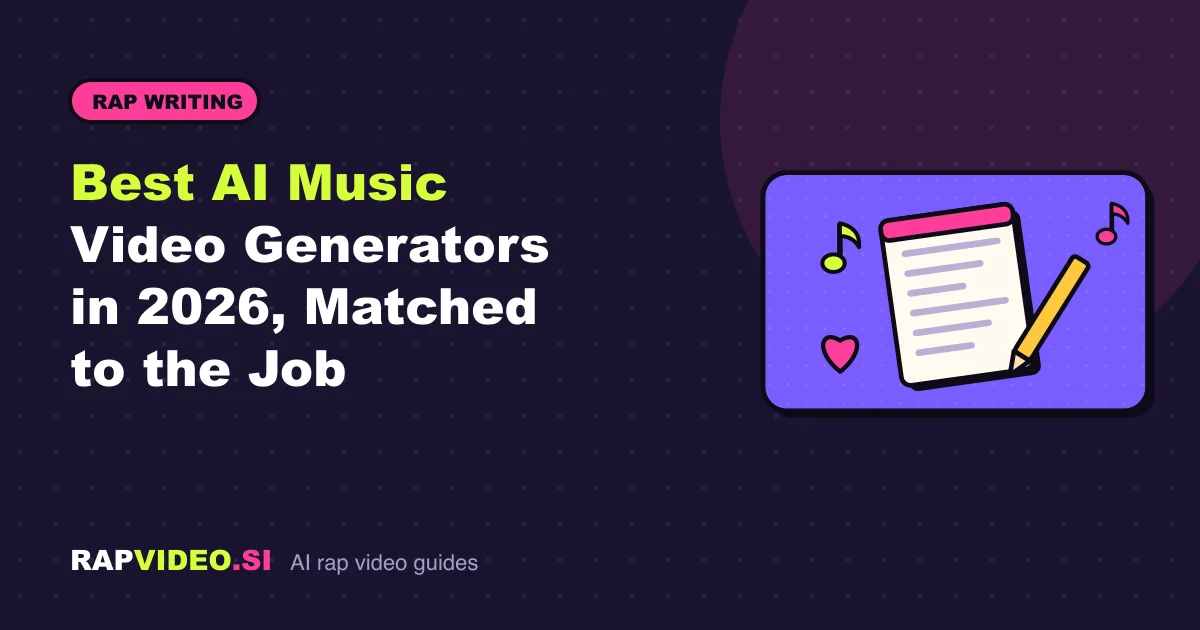 Best AI Music Video Generators in 2026, Matched to the Job