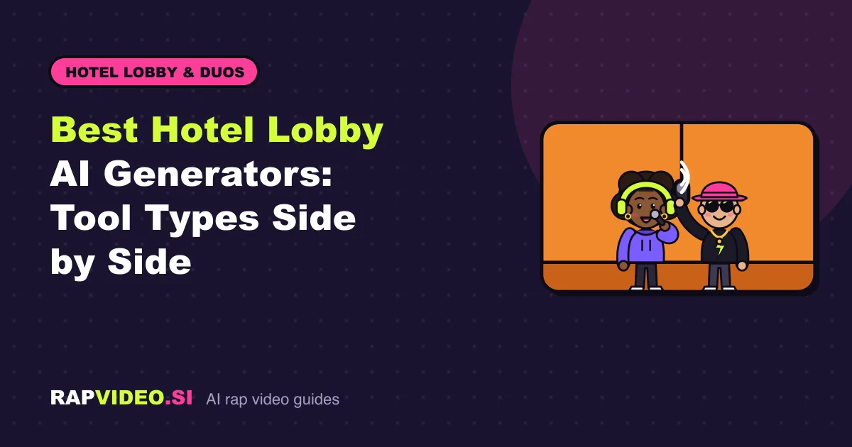 Best Hotel Lobby AI Generators: Tool Types Side by Side