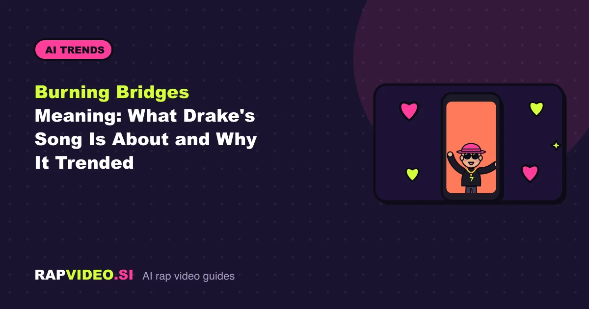 Burning Bridges Meaning: What Drake's Song Is About and Why It Trended