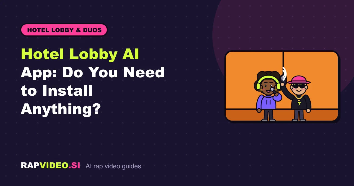 Hotel Lobby AI App: Do You Need to Install Anything?