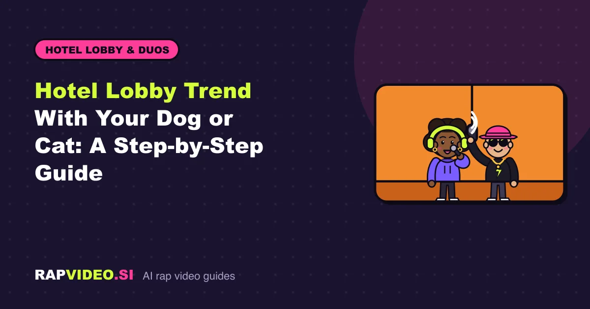 Hotel Lobby Trend With Your Dog or Cat: A Step-by-Step Guide