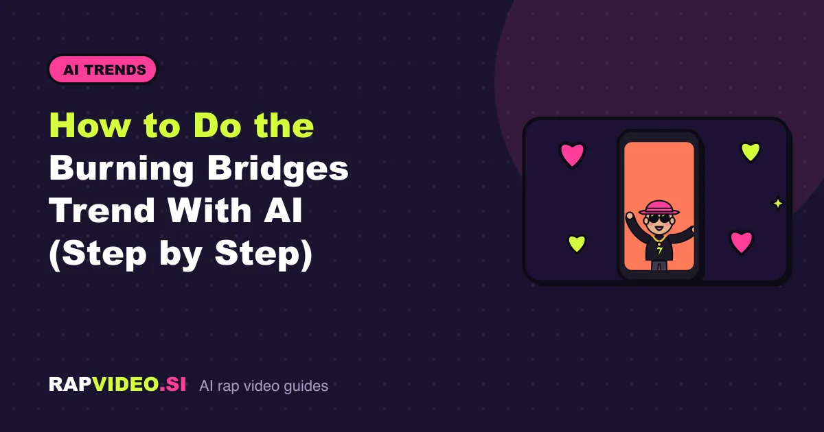How to Do the Burning Bridges Trend With AI (Step by Step)