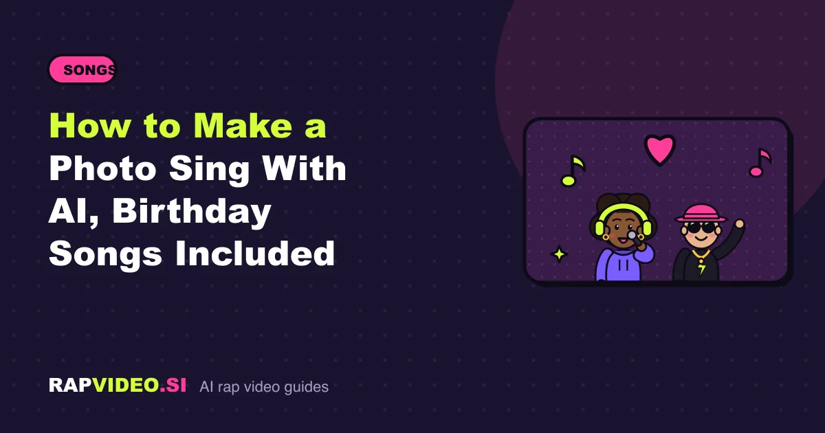 How to Make a Photo Sing With AI, Birthday Songs Included