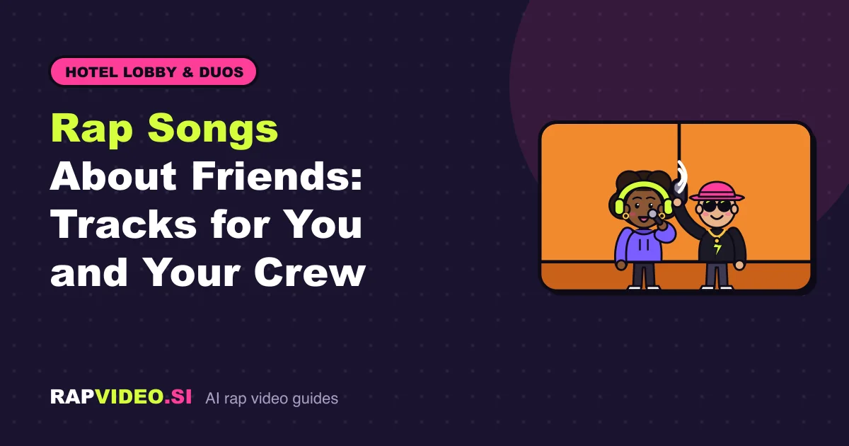 Rap Songs About Friends: Tracks for You and Your Crew