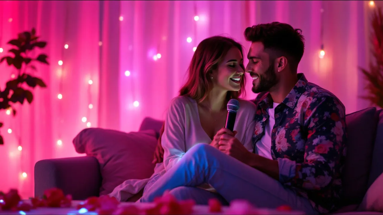Personalized Love Song: AI concept image