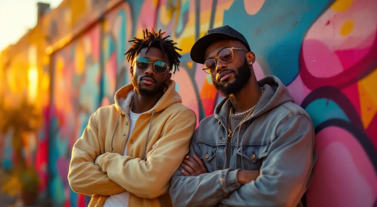 Rap Duo Name Generator: AI concept image